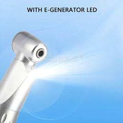 SANDENT Dental Internal Spray 1:1 LED E-generator Contra Angle Handpiece Push po
