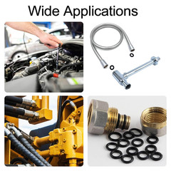 400 Pcs Rubber O-Rings Assortment Kit, 24 Sizes O Rings Assortment Rubber O-Rin