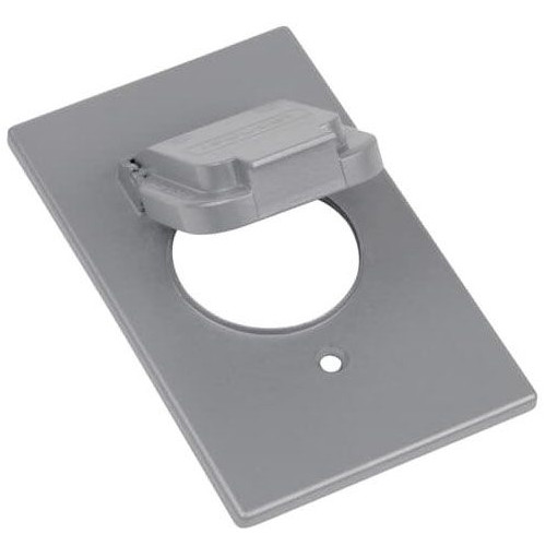 Red Dot CCSV, 1.59″ Single Receptacle, 1-Gang, Weatherproof Cover, 1 pc