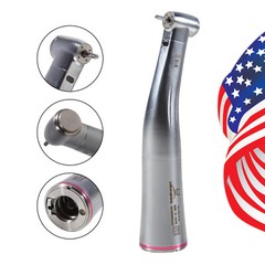 Dental LED Fiber Optic 1:5 Increasing Contra Angle Handpiece for Electric Motor