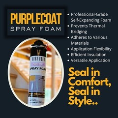 Vega Bond Purplecoat Single Component Spray Foam Insulation 18-Packs-360BF