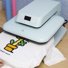 HTVRONT 15″x15″ Auto T-Shirt Heat Press Machine Digital Transfer Sublimation Hat