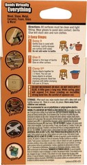 Gorilla Original Waterproof Polyurethane Glue 2 ounce Bottle, Brown (Pack of 1)