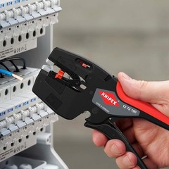 Knipex NexStrip Multi-Tool for Electricians with non-slip plastic Multicolor