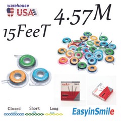 Dental Elastic Ultra Power Chain Rubber Band Orthodontic Long/Short/Continuous
