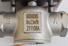Siemens ASN:MVI422.15 / SSN:S55310-M107 / 211108A Control Valve
