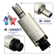 YABANG NSK Style Dental 2 holes slow Low Speed Air Motor Handpiece 2 HOLE E-Type