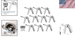 Ergonomic 10 Pack Dental Composite Dispenser Guns with 50 Unidose Tips Included