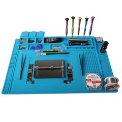 Magnetic Heat Silicone Pad Desk Mat Soldering Repair For BGA