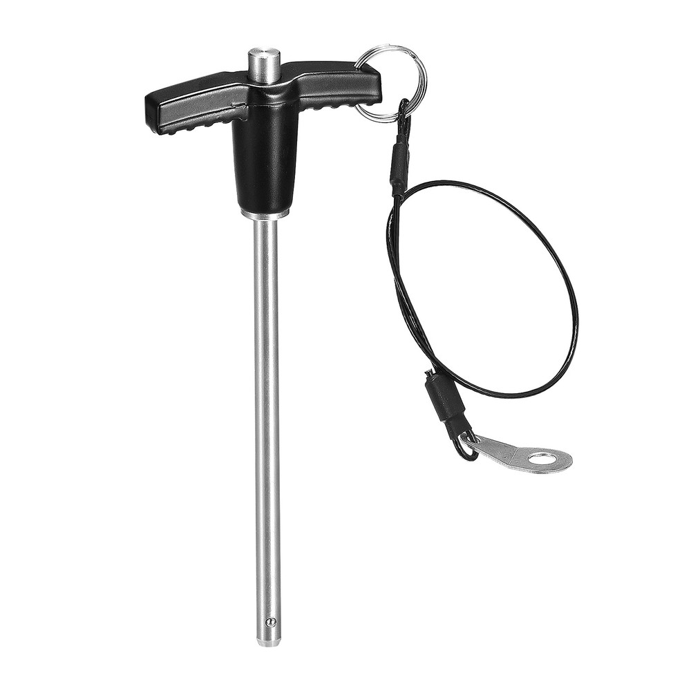 T Handle Locking Pins Push-Button Quick Release Pin with Lanyard 6mm-100mm