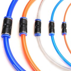 50/100PCS Quick Connect Straight Push Connector Air Line Hose Pneumatic Fittings