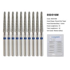 Dental Round Diamond Bur FG Pear Round End Taper Football Egg Barrel High Speed