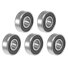 uxcell 695-2RS Deep Groove Ball Bearing 5x13x4mm Double Sealed 5mmx13mmx4mm