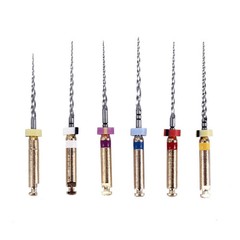 6Pcs/Box Dental Engine Use Root Canal Endo Niti Rotary Files SX-F3 19/21/25/31mm