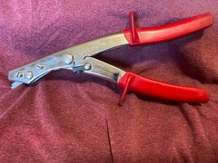 Jilson KNIBBLER SHEET METAL HAND OPERATED SHEARS J1251 made in France Tools