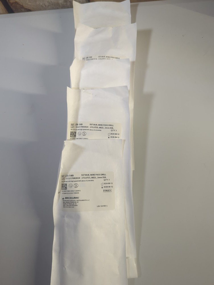 MICROAIRE SST Bur, # ZB-149 (5 Pack) Good Till 8/12/2028