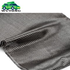 12″ x 5FT Twill Weave Black Carbon Fiber Fabric Cloth (3K, 9oz, 12″ x 59″)