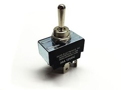 30 Amp Toggle Switch Polarity Reversing DC Motor Control – Maintained – 28PR-MTD