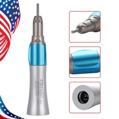 ASKEADNT Dental Slow Low Speed Handpiece Straight Air Motor 2/4Holes E-type