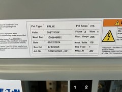 New Eaton PRL1X 225 amp Main Lug Panel Interior 3p 4W 208v 42 Circuit P1784