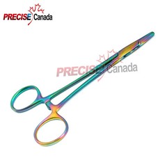 Multi-Color Rainbow Mayo Hegar Needle Holder 5.5” Stainless Steel Instruments