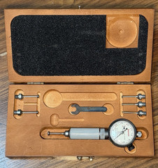 Starrett 82B Dial Bore Gauge Split Ball Type Good Condition