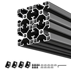 Uimoso 4PCS 4040 Aluminum Extrusion 78.74″ 2000 mm T Slot Anodized Linear Rail