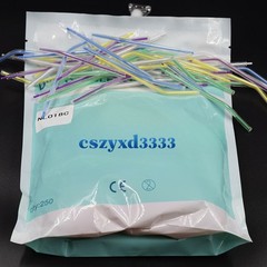 Dental Spray Mix Color Plastic Disposable 3-Way Syringe Air Water Nozzles Tips