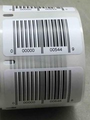 1000 Labels 2-1/4” X 1-1/4” Pre-Printed UPC CUSTOM START Consecutive Stickers