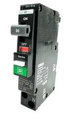 QO120PAF (New Version of QO120PCAFI) Circuit Breaker, QO, 20 AMPS, 1 Pole, 120VA