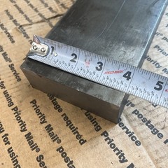 1 1/2 X 4 Flat Steel Bar 4″ Long 1018 CR Machining Stock