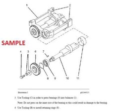 Caterpillar 259D Compact Track Loader FTL1-UP Service Manual PDF ON USB