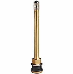 100 PACK TR573 4-3/8″ BRASS TUBELESS TRUCK VALVE STEM