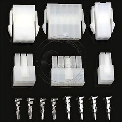 Molex 2 To 24 Pin Way 4.2mm Multi Plug Connector Sets Male + Female + Terminal