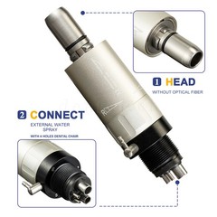 Dental Low Speed Handpiece Straight /Contra Angle Push /Air Motor E-Type 2/4H YX