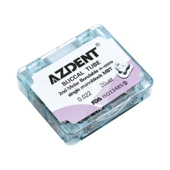AZDENT Dental Orthodontic Bondable Buccal Tubes 1st/ 2nd Tubes Roth 022/MBT 022