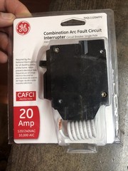 GE THQL1120AFP2 AFCI Combination Arc Fault Circuit Interrupter 20A