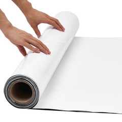 Uimoso 10 Mil Plastic Sheeting Roll 6×50 ft Durable Polyethylene Black/White