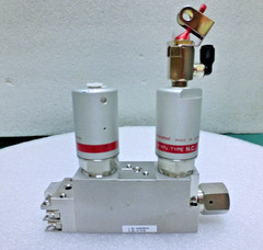 Fujikin 316L-P 477945 Pneumatic Valve Assy,OP 0.5-0.6mPa Type N.C.,Used,Jp+9668