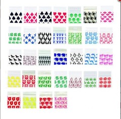 100 SMALL BAGGIES 1515 1.5″ X 1.5″ MINI RESEALABLE POLY (10+ MIXED DESIGNS)