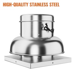 1400 CFM Upblast Roof Exhaust Fan Direct Drive Commercial Ventilation Fan