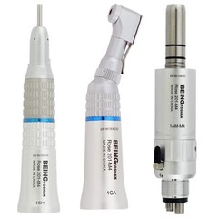 BEING Dental Low Speed Contra Angle Straight Handpiece Air Motor Set NSK EX203