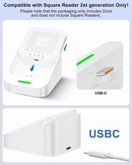 2nd-Gen Square Card Reader Stand for Square Reader Dock 2nd Generation & POS …