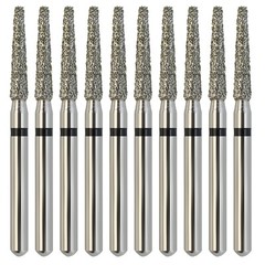 Multi-Use Dental Diamonds Round End Taper Burs FG 856/016SC Super Coarse Black