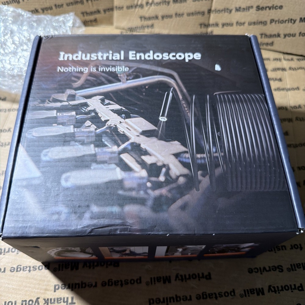 P100 Industrial Endoscope Bore Scope 4.3″ Screen, Waterproof 50FT