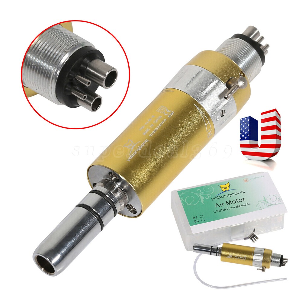 USA Dental Low Speed Air Motor Handpiece E-type 2/4Holes NSK Style EP/YX/YP Or