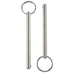 2 Pack Quick Release Pin, Diameter 5/16″(8mm), Overall Length 4.72″(120mm), U…