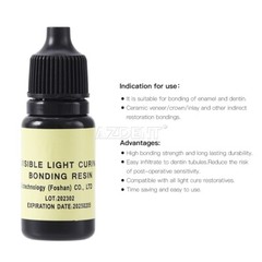 Dental One Step Dentin Enamel Resin Bonding Adhesive Light Cure Bonding Agent