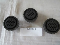 TE CONNECTIVITY 206837-1 CIRCULAR POWER CONNECTOR 24 POSITION LOT OF 3