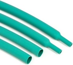 3/8 Inch Dual Wall Adhesive Lined Heat Shrink Tubing TubeGreen9.5mm(3/8″)-16.4ft